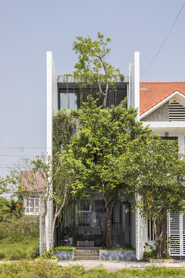 Ngôi nhà có diện tích 5x20m, là mẫu nhà phố điển hình ở của Việt Nam. Đây là nơi sinh sống của một cặp vợ chồng trẻ cùng hai cô con gái.