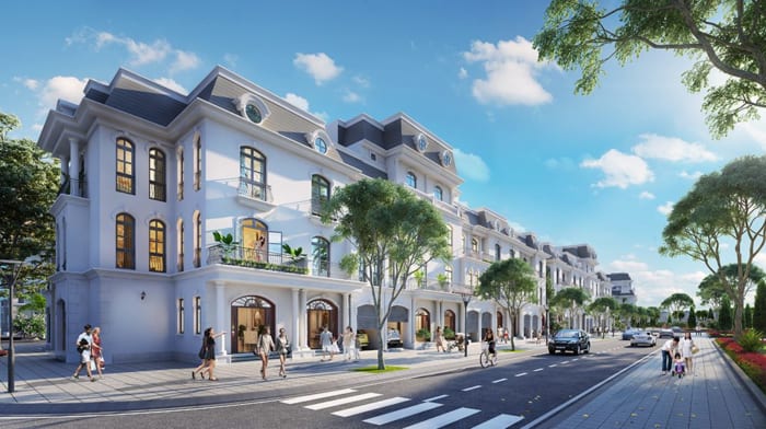 Hình ảnh minh họa nhà liền kề Vinhomes Golden Avenue