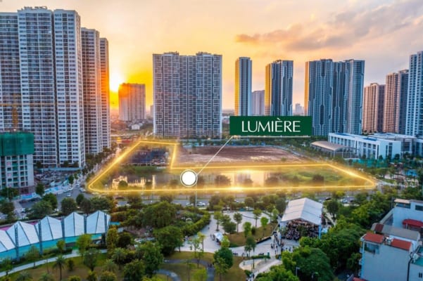 Lumiere Evergreen sở hữu vị trí vàng của đại đô thị Smart City