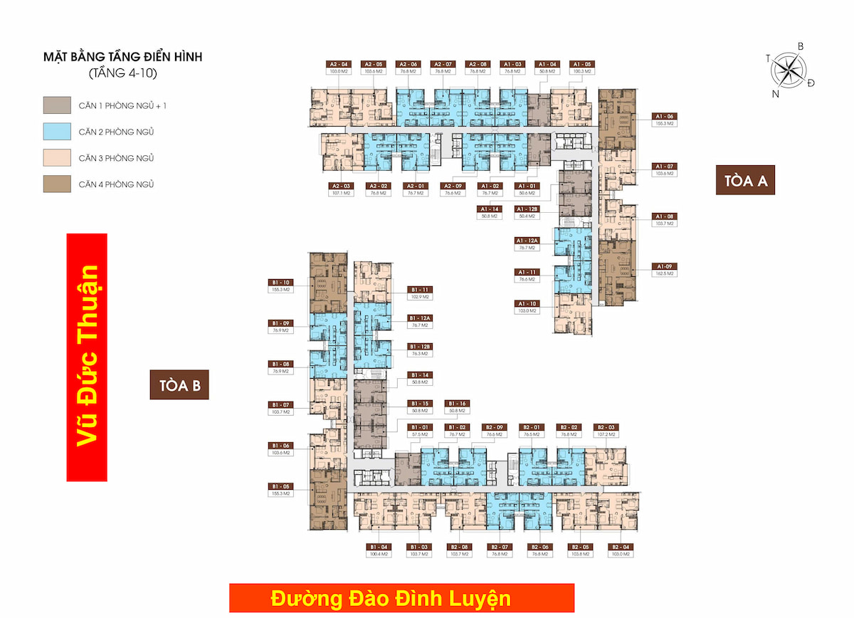Phân tích Ưu Nhược Điểm Mặt bằng Dự án Long Biên Central