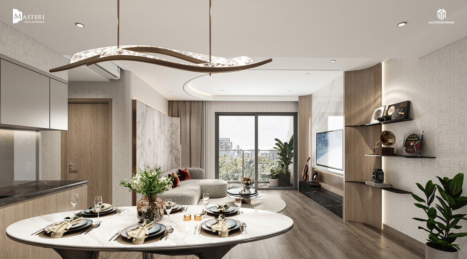 Thiết kế của những căn hộ trong dự án Masteri Ocean Park 3